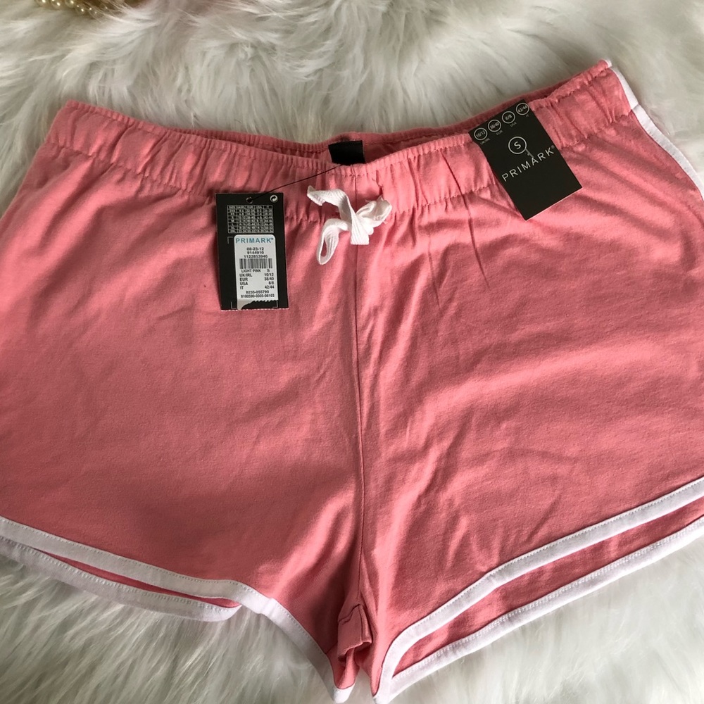 Primark Pink Cotton Shorts